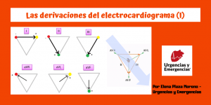 derivaciones del electrocardiograma