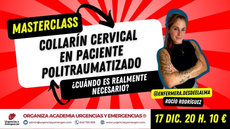 Collarín cervical  en paciente politraumatizado