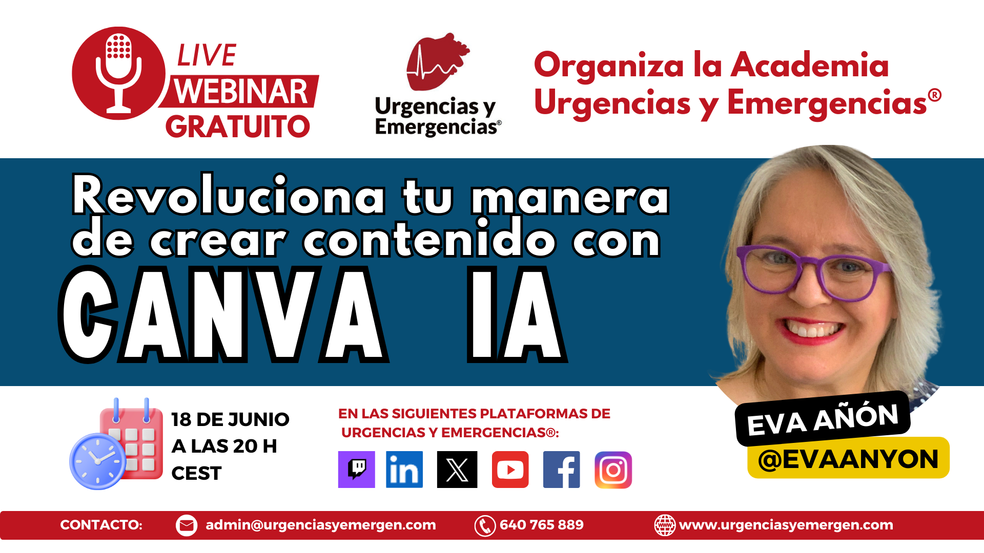 Revoluciona tu manera de crear contenido con Canva IA y @evaanyon