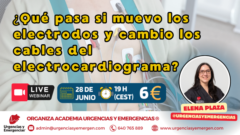 ¿Qué pasa si muevo los electrodos y cambio los cables del electrocardiograma?