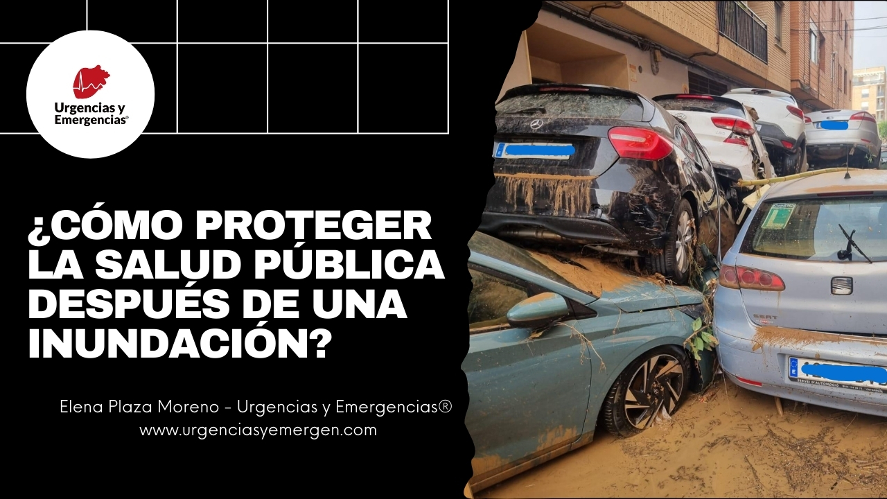 Proteger salud pública despues de inundación DANA Valencia
