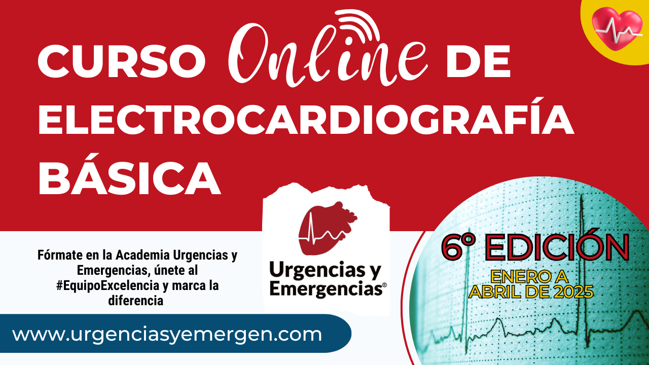 Curso online ekg ecg electros electrocardiografía