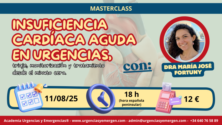Masterclass actualización insuficiencia cardiaca aguda